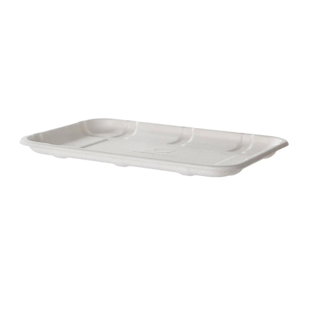 8.5" x 6" x 0.56" Meat & Produce Trays | 2S | White