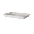 9.5" x 7.17" x 1.13" Meat & Produce Trays | 4D | White