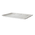 10.52" x 8.5" x 0.56" Meat & Produce Trays | 8S | White