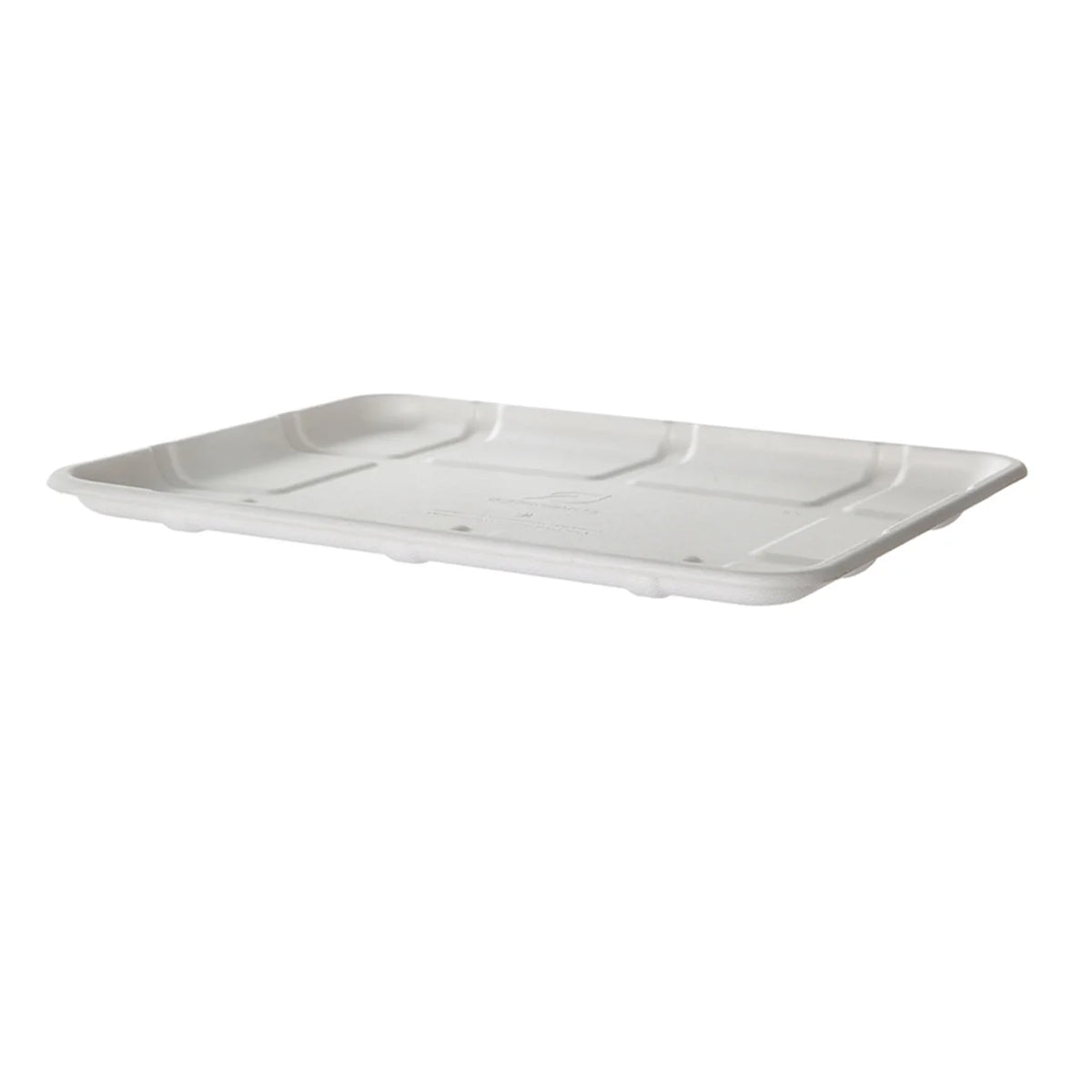 10.52" x 8.5" x 0.56" Meat & Produce Trays | 8S | White
