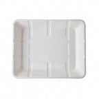 10.5" x 8.5" x 1.475" Lined Meat & Produce Trays | 8D | White