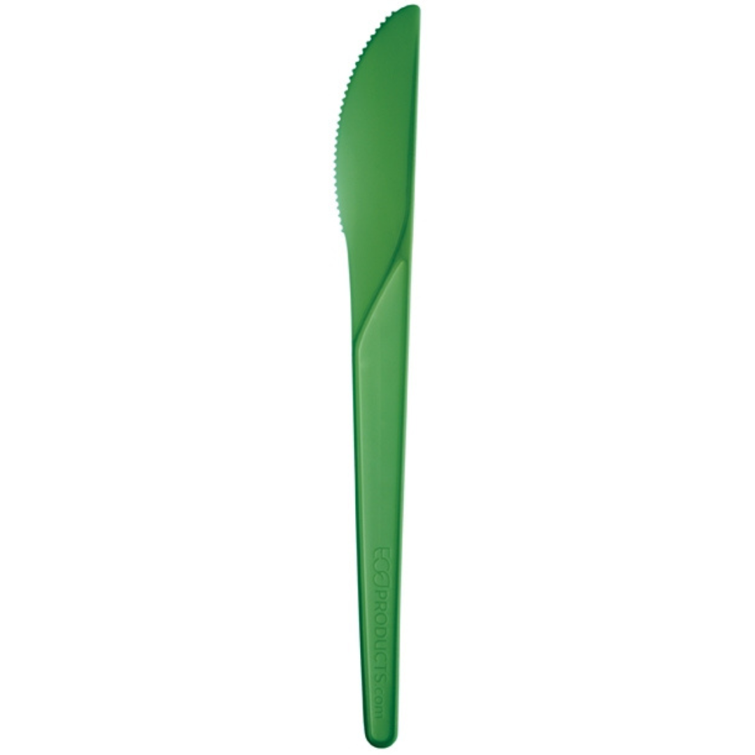 6" Green Knife | Plantware® High-Heat Utensils