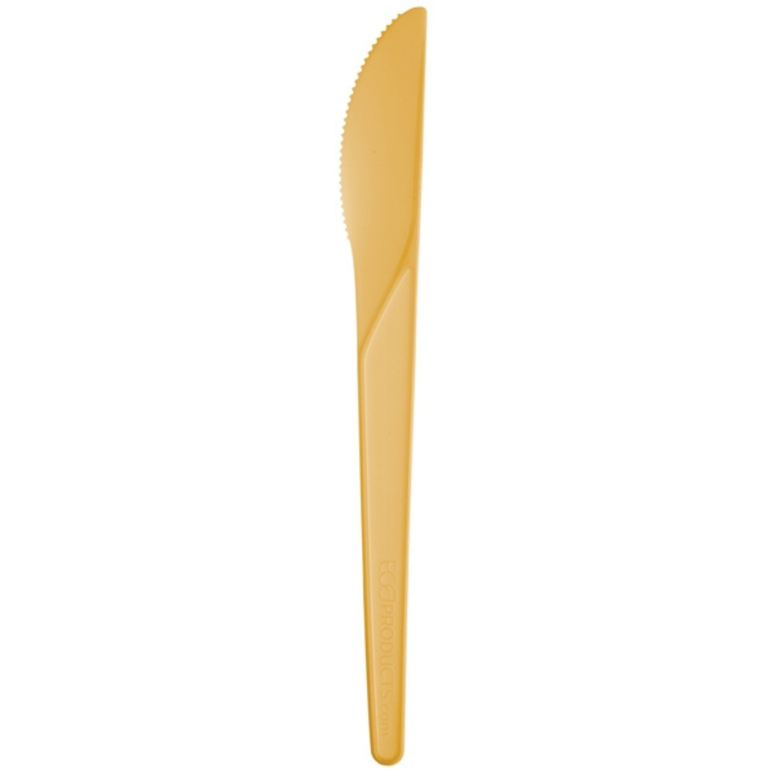 6" Yellow Knife | Plantware® High-Heat Utensils
