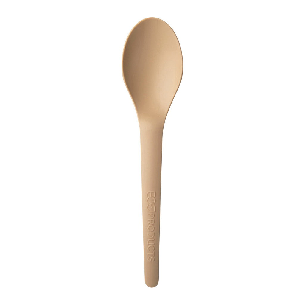 6" Beige Spoon | Plantware® High-Heat Utensils