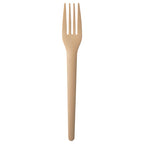 7" Beige Fork | Plantware® High-Heat Utensils