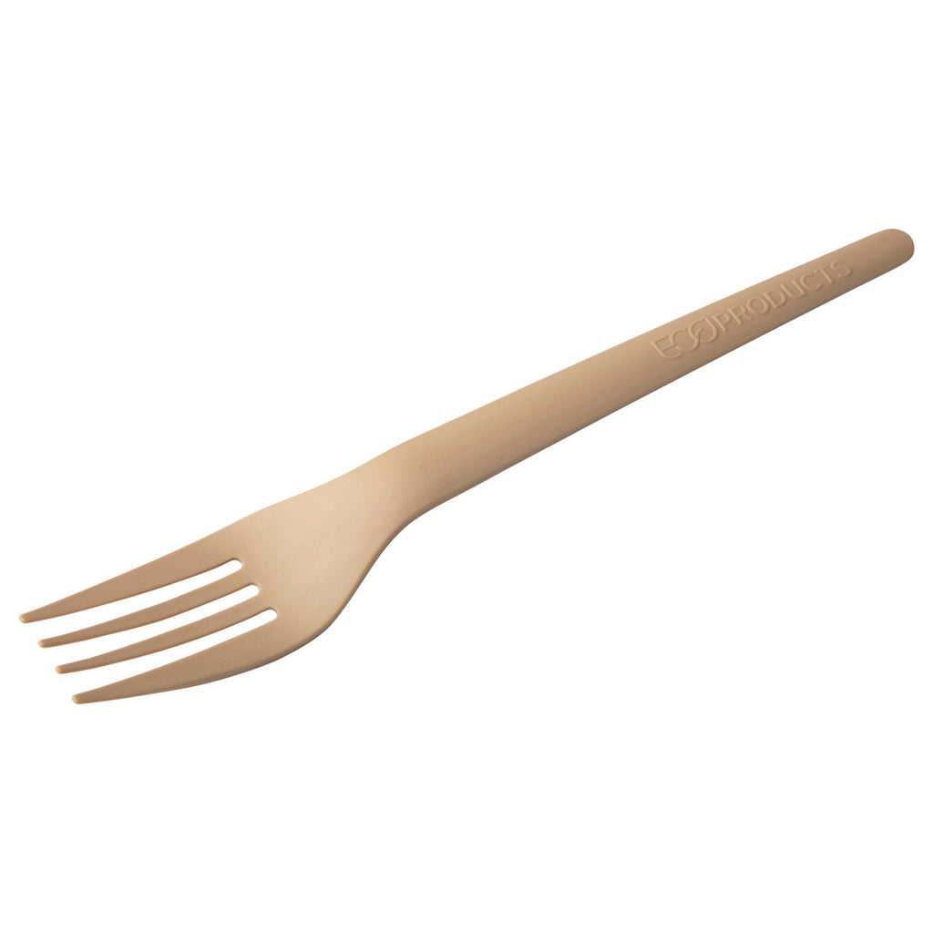 7" Beige Fork | Plantware® High-Heat Utensils