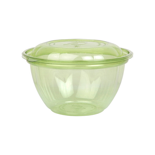 18 Salad Bowl with Lid | Eco-Products® | Compostable Green PLA