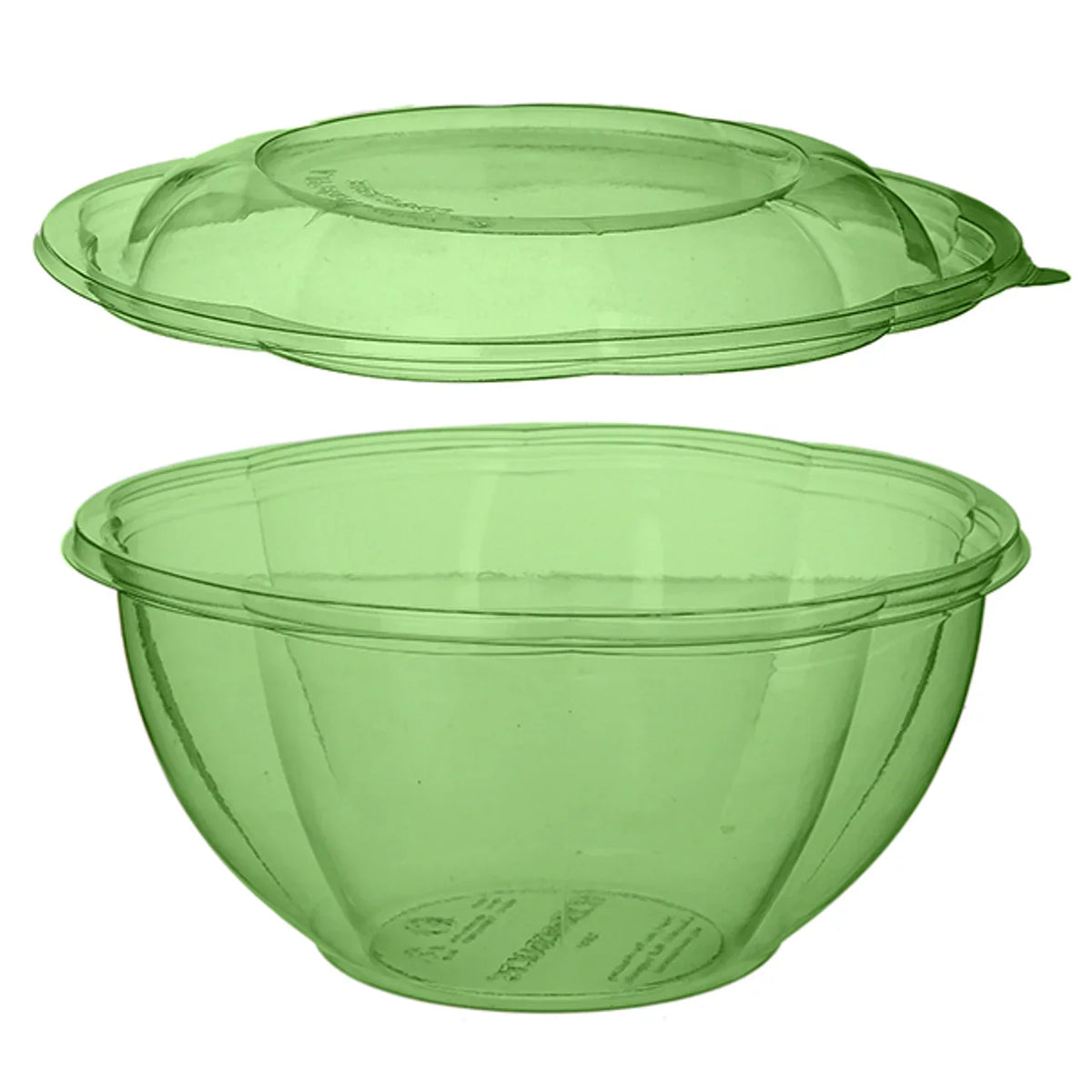 32 Salad Bowl with Lid | Eco-Products® | Compostable Green PLA