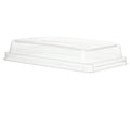 Lid for 10x7 in Rectangular Container | Clear RPET | Dome Lid