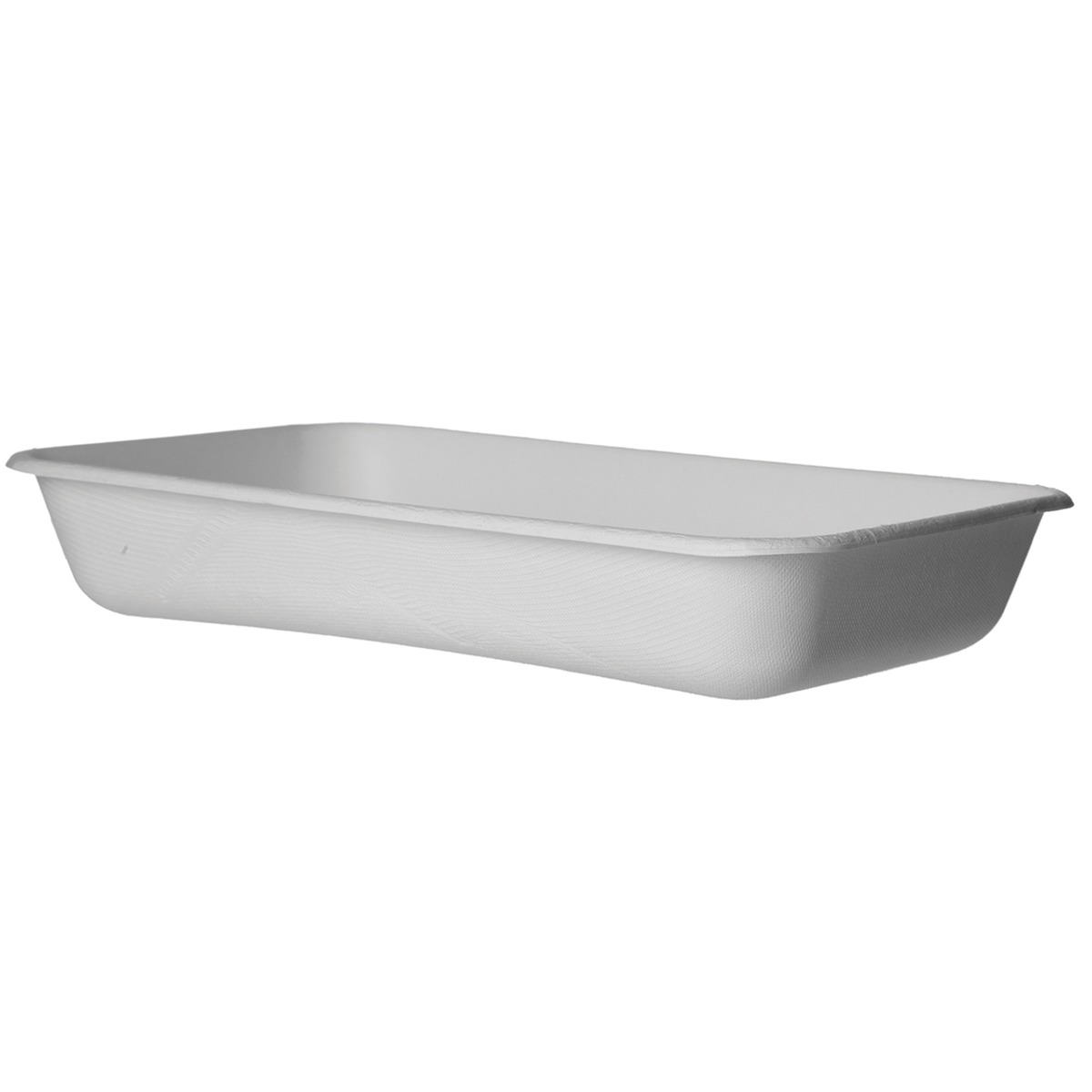 10 x 7 in Takeout Box | White | Vanguard® | Compostable