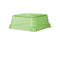 Lid for 5 in Square Bowl | Green PLA | Dome | Compostable