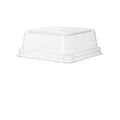Lid for 5 in Square Bowl | Clear PLA | Dome | Compostable