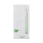 4" x 8" Kraft Bag | White | Eco-Products®