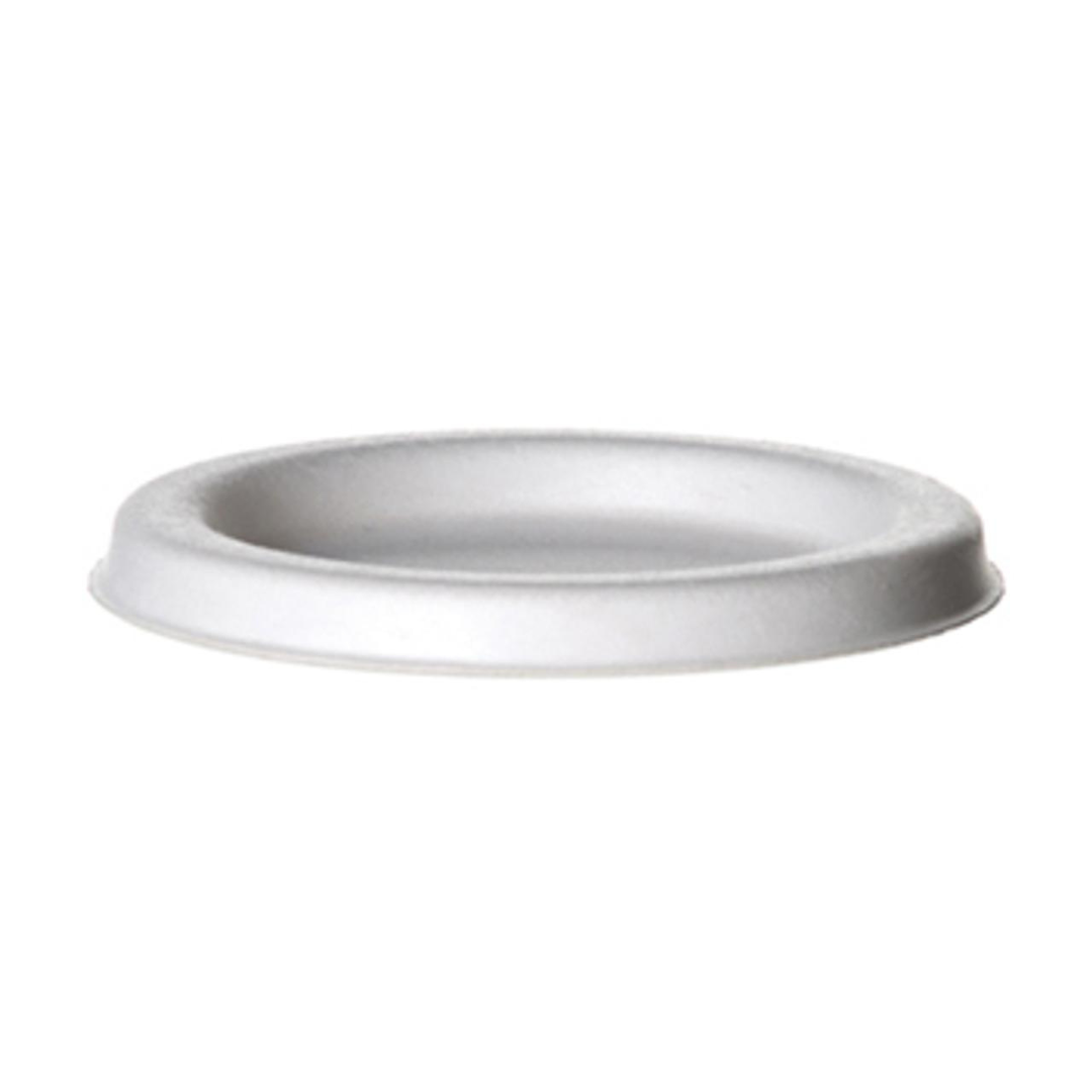 Lid for 2 oz Portion Cup | Compostable Sugarcane | No Added PFAS