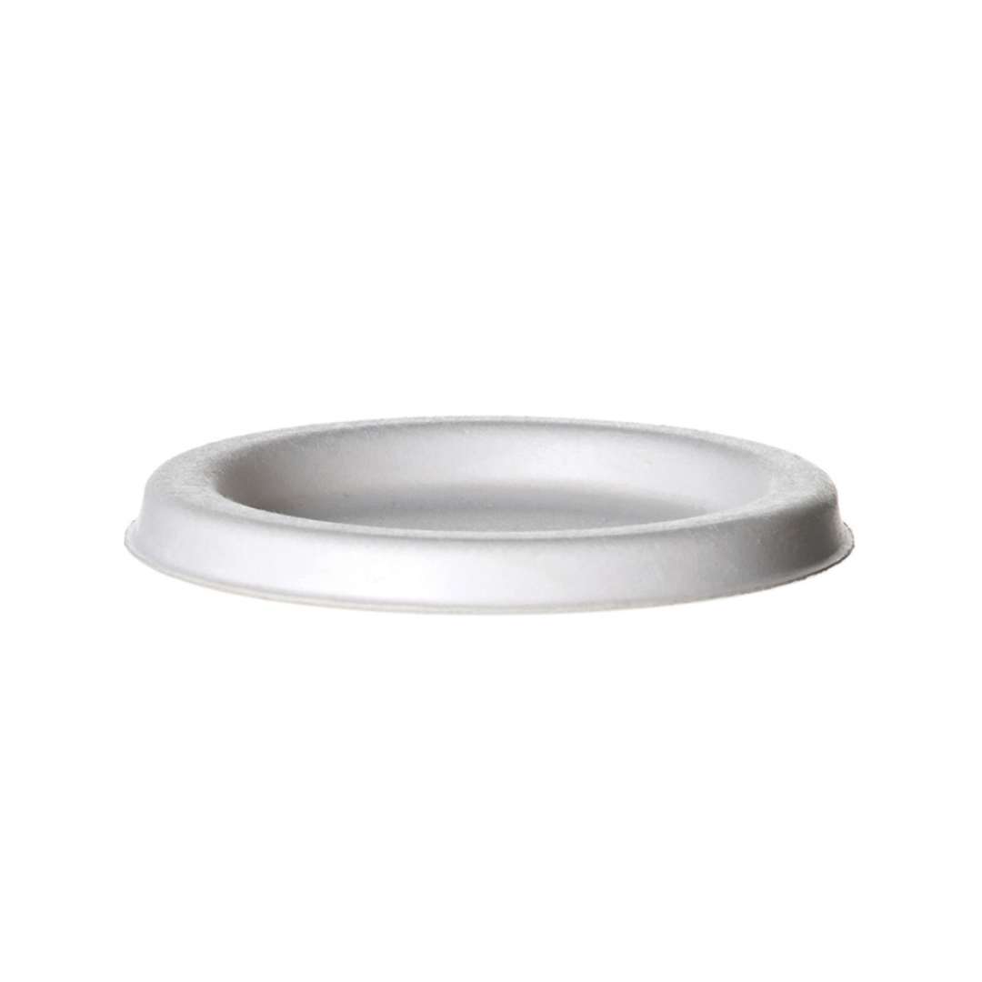 Lid for 4 oz Portion Cup | Compostable Sugarcane | No Added PFAS