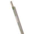 10.25" PHA Drinking Straws | Wrapped | Giant | Natural White