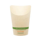 5.5 oz NoTree® Paper French Fry Scoop Cup | Compostable
