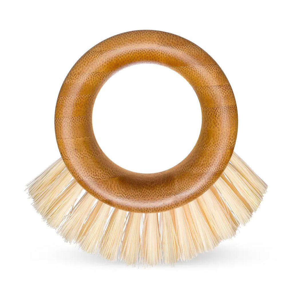 Fruit & Veggie Brush | Reusable | Bamboo Handle w/Recycled Bristles