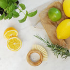 Fruit & Veggie Brush | Reusable | Bamboo Handle w/Recycled Bristles