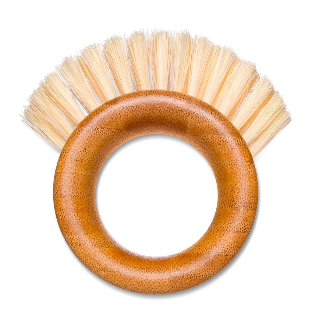 Fruit & Veggie Brush | Reusable | Bamboo Handle w/Recycled Bristles