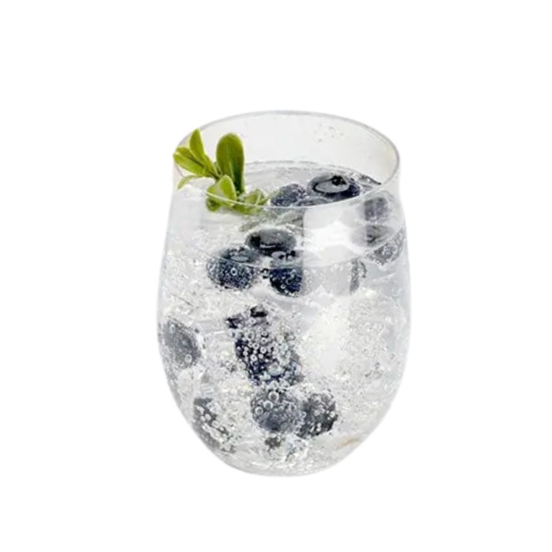 16 oz Stemless Goblet | Clear | Recyclable