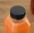 Lid for 12-16 oz Juice Bottle | Black Caps
