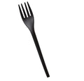 6.5" Compostable CPLA Fork | Black | Bulk Packs | Case of 1000