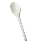 6.5" Medium Weight CPLA Spoon | White | Compostable | Case of 1000