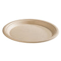 10.25" x 7.75" Oval Platter | Tan | Bagasse | Case of 500