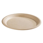 12.5" x 10" Oval Platter | Tan | Bagasse | Case of 500
