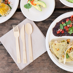 6.7" Bamboo Fork | Individually Wrapped | Compostable | World Centric®