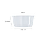 12 oz Round Deli Container | PET Plastic | Unprinted