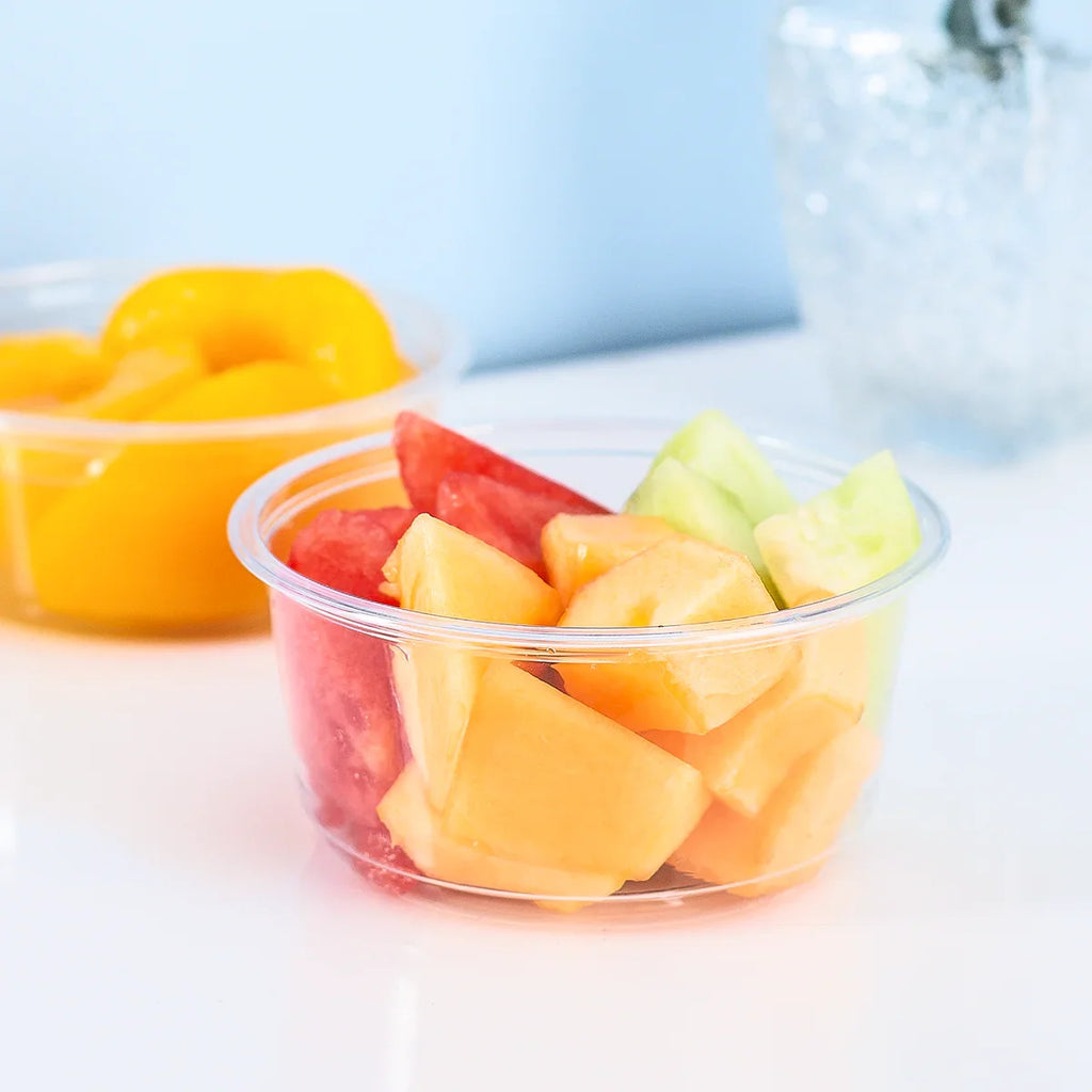 12 oz Round Deli Container | PET Plastic | Unprinted