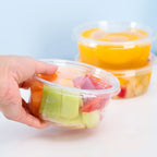 12 oz Round Deli Container | PET Plastic | Unprinted