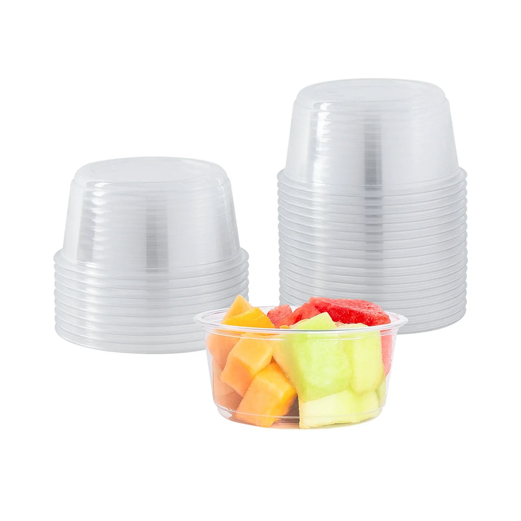 12 oz Round Deli Container | PET Plastic | Unprinted
