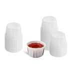 1 oz White Portion Cup | Uncoated Paper | Compostable