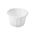 1 oz White Portion Cup | Uncoated Paper | Compostable