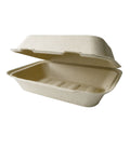 9" x 6" Compostable Clamshell | Made in USA