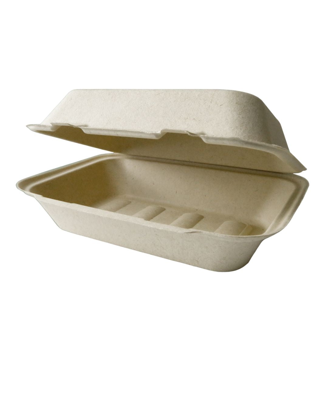 9" x 6" Compostable Clamshell | Made in USA