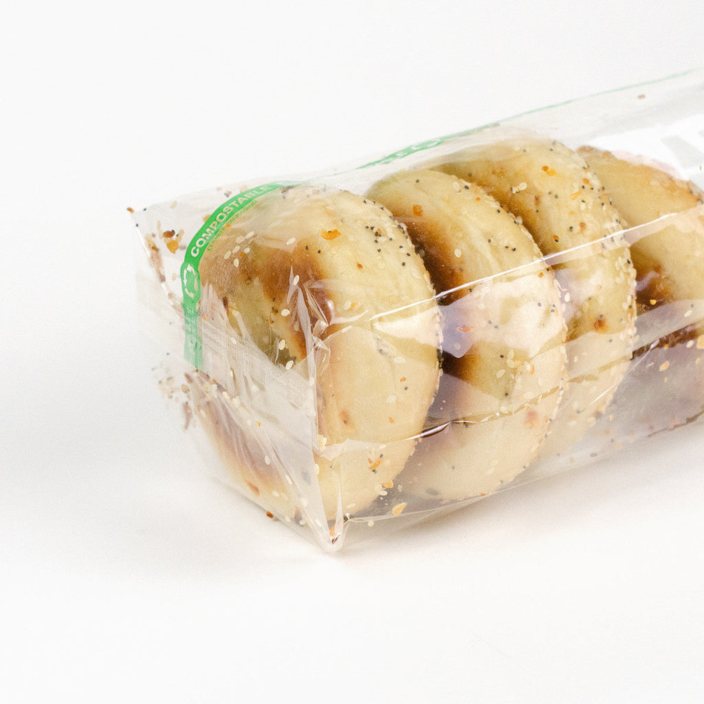 5" x 3.25" x 13" Compostable Cellophane Bags | Clear