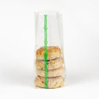 5" x 3.25" x 13" Compostable Cellophane Bags | Clear