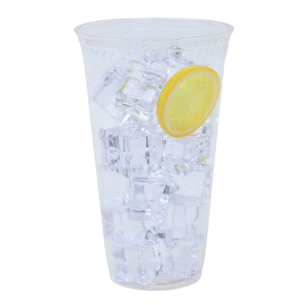 32 oz Cold Cup | Unprinted Corn Plastic | Made in USA