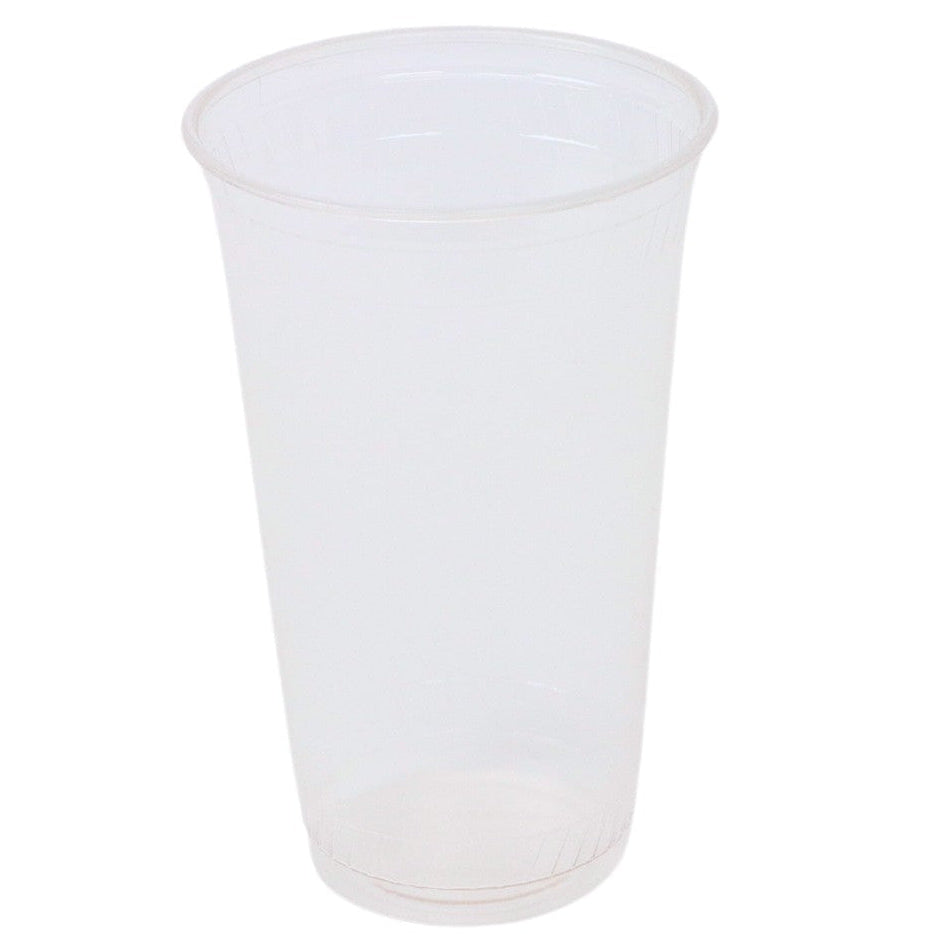 32 oz Cold Cup | Unprinted Corn Plastic | Made in USA