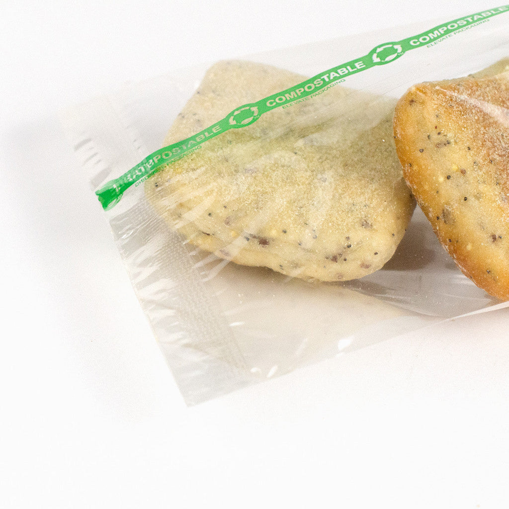 6.75" x 9" Compostable Cellophane Bags | Clear