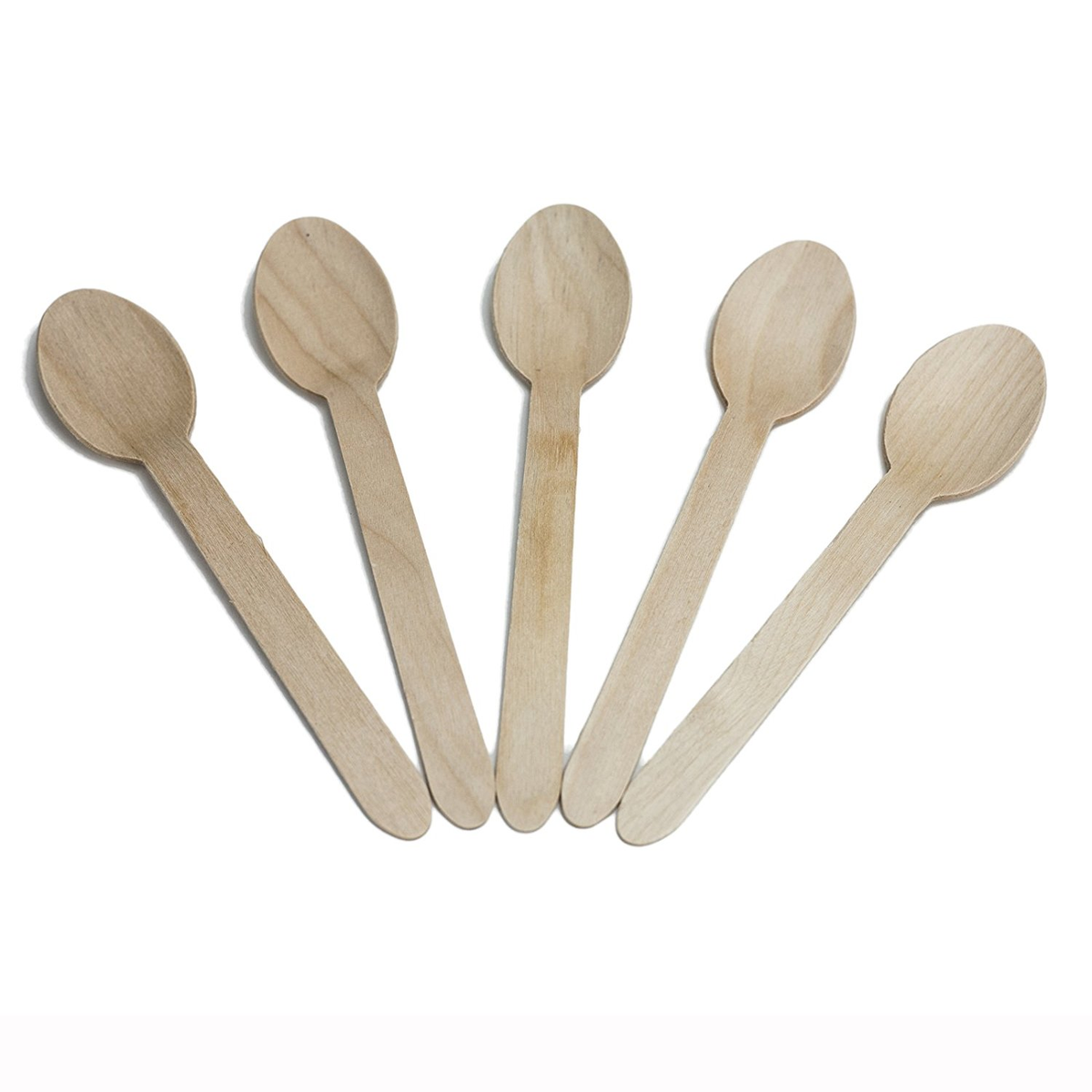6" Wooden Cutlery Spoon | Home Compostable