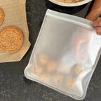 Reusable Flat Gallon Storage Bags | Set of 3