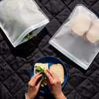 Reusable Flat Gallon Storage Bags | Set of 3