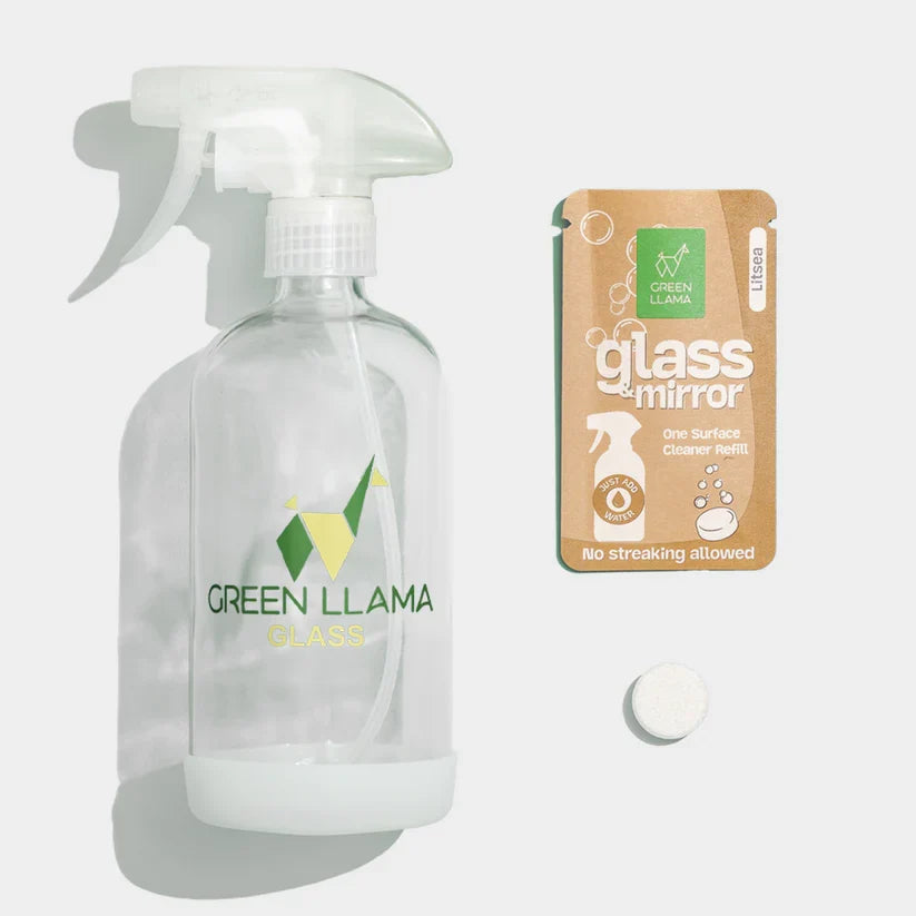 Starter Home Cleaner Kit | 3 Reusable Glass Bottles with 3 Cleaner Tablets