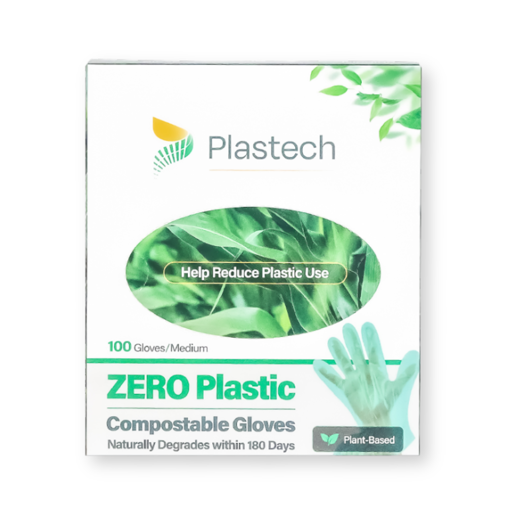 Plastech® Compostable Food Service Gloves
