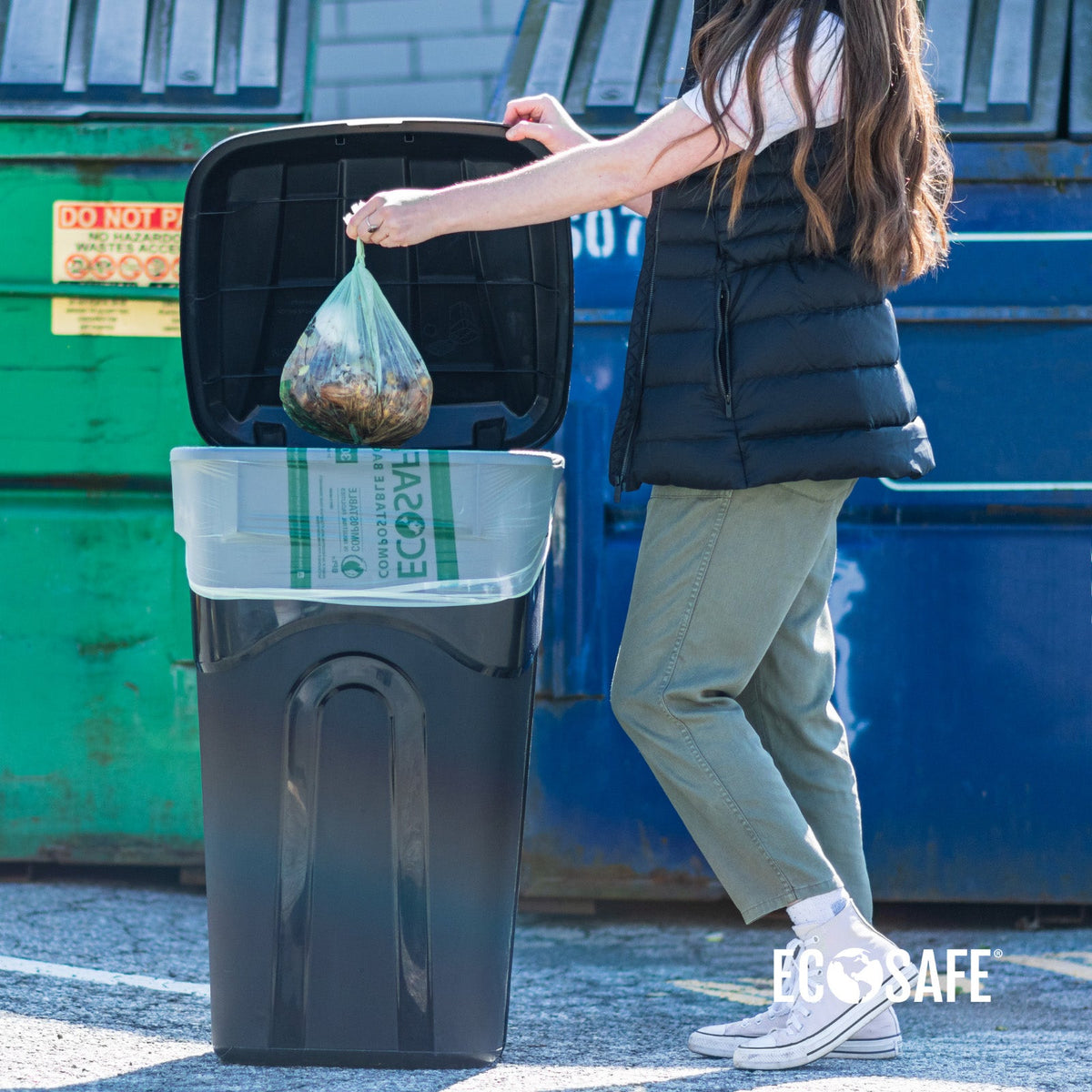 39 gal Certified Compostable Trash Bags 33"x48"